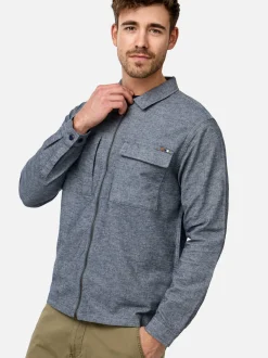 Indicode Herren Hemd Langarm - INEuron in marine