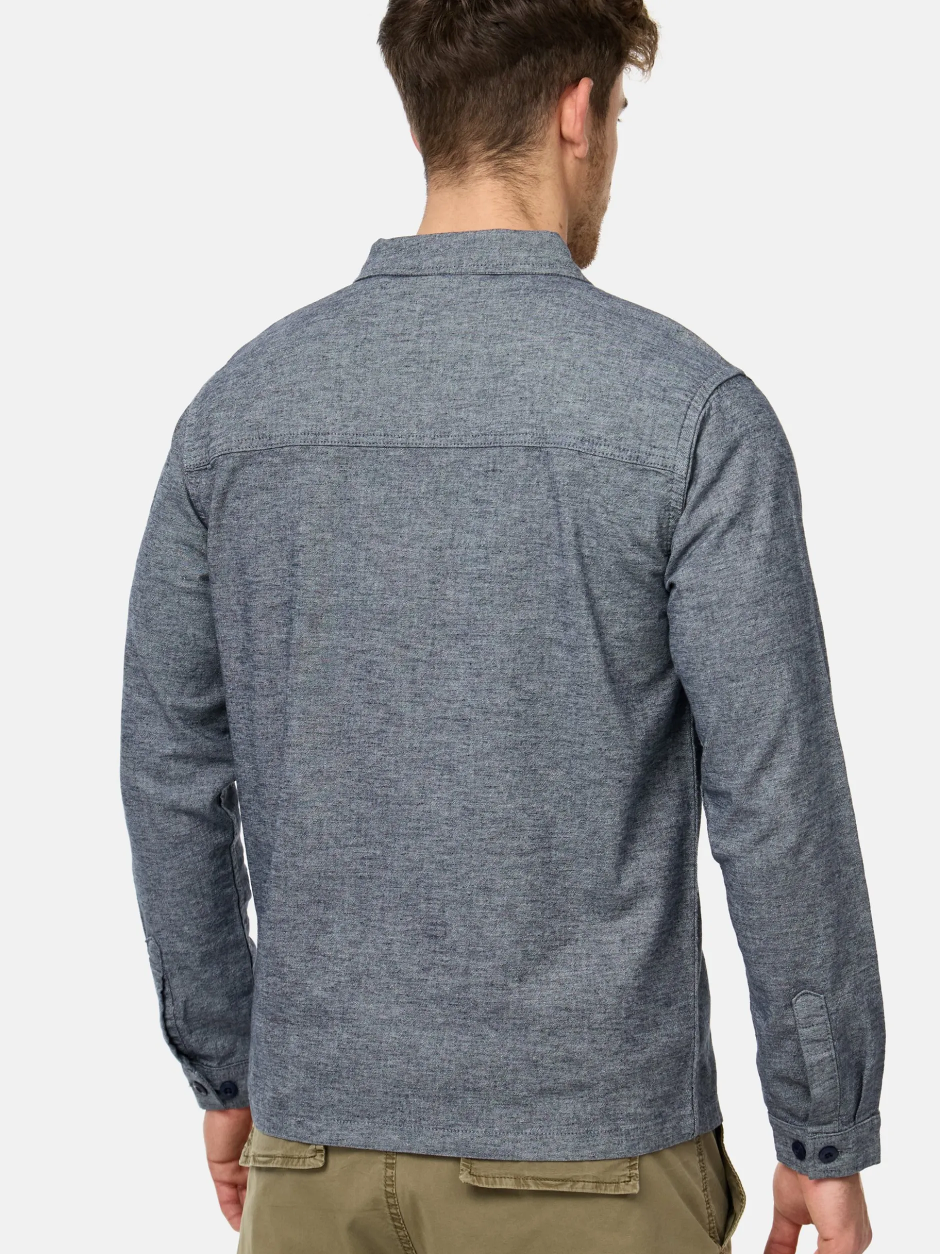 Indicode Herren Hemd Langarm - INEuron in marine