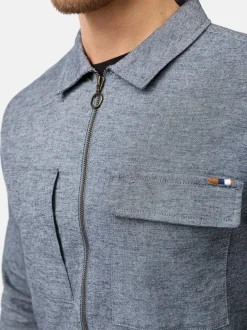 Indicode Herren Hemd Langarm - INEuron in marine