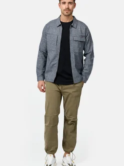 Indicode Herren Hemd Langarm - INEuron in marine
