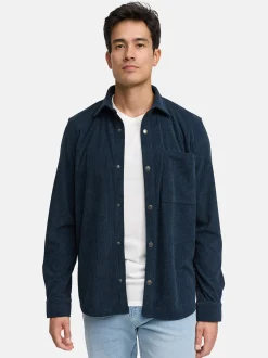 Indicode Herren Hemd Langarm - INNemoto Shirt in blau