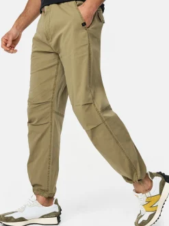 Indicode Herren Hose - INPaulino in beige grün
