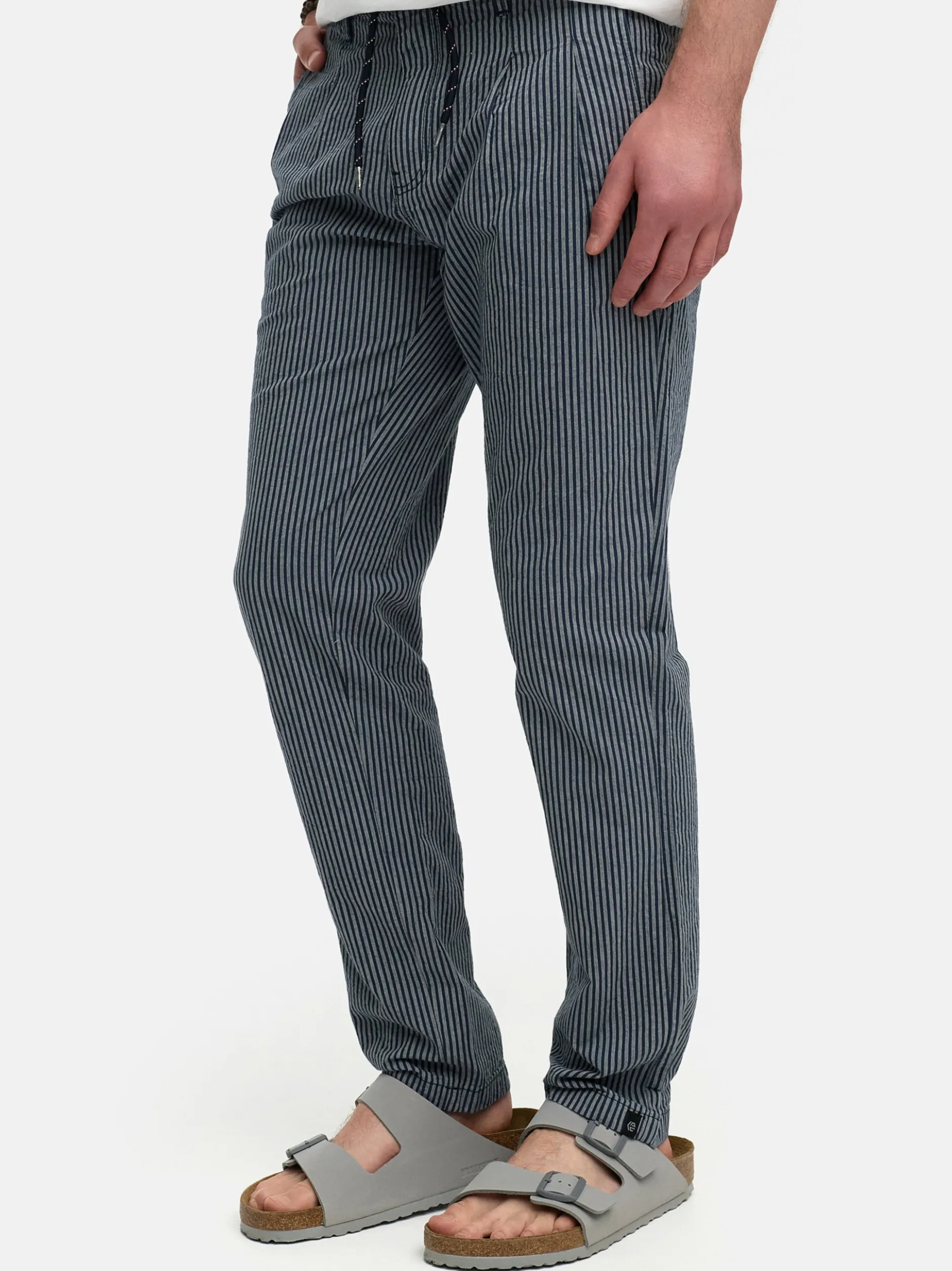 Indicode Herren Hose - INWebb in blau marine
