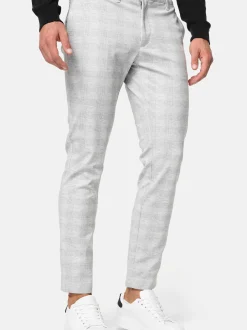 Indicode Herren Hose - Rodekro in hellgrau grau
