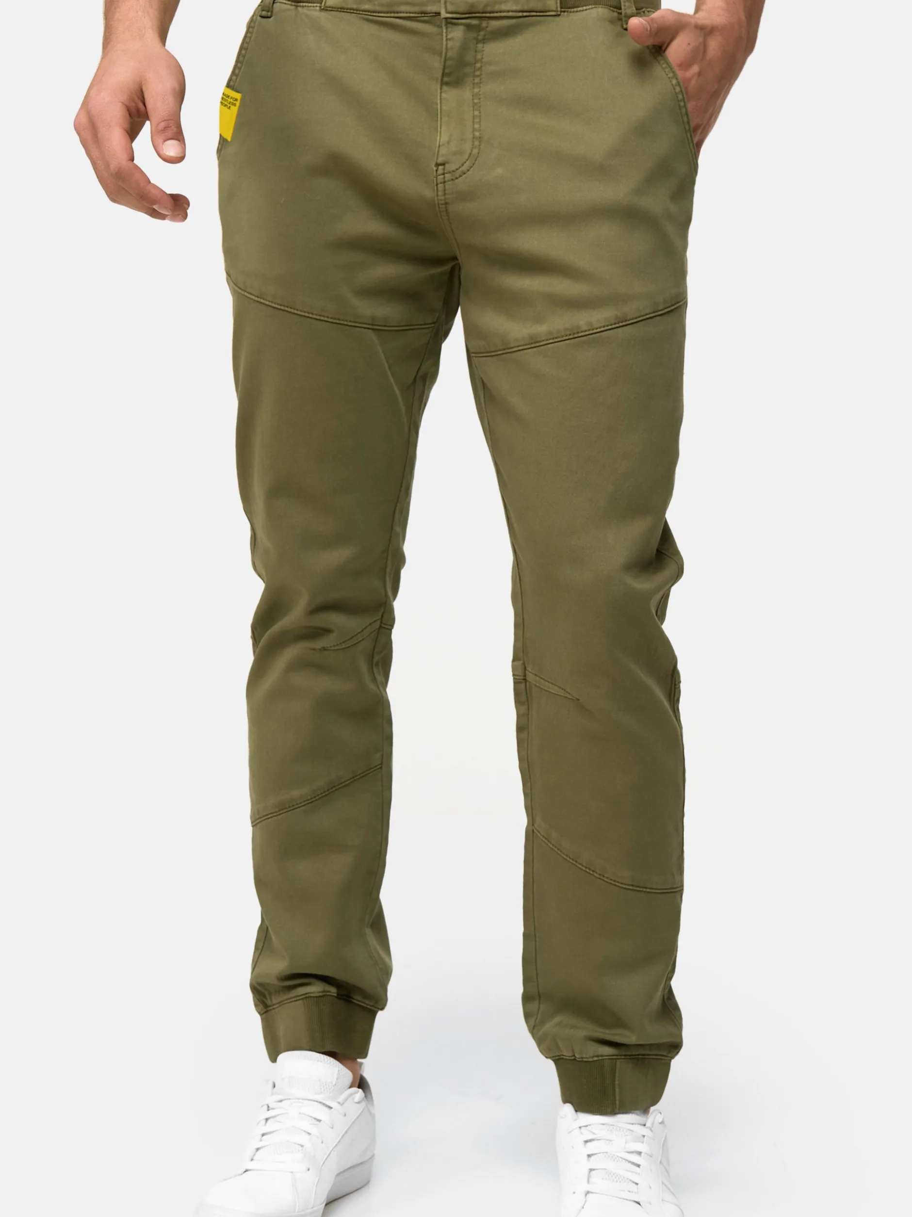Indicode Herren Hose - Zannes in khaki