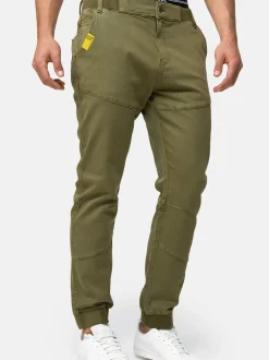 Indicode Herren Hose - Zannes in khaki