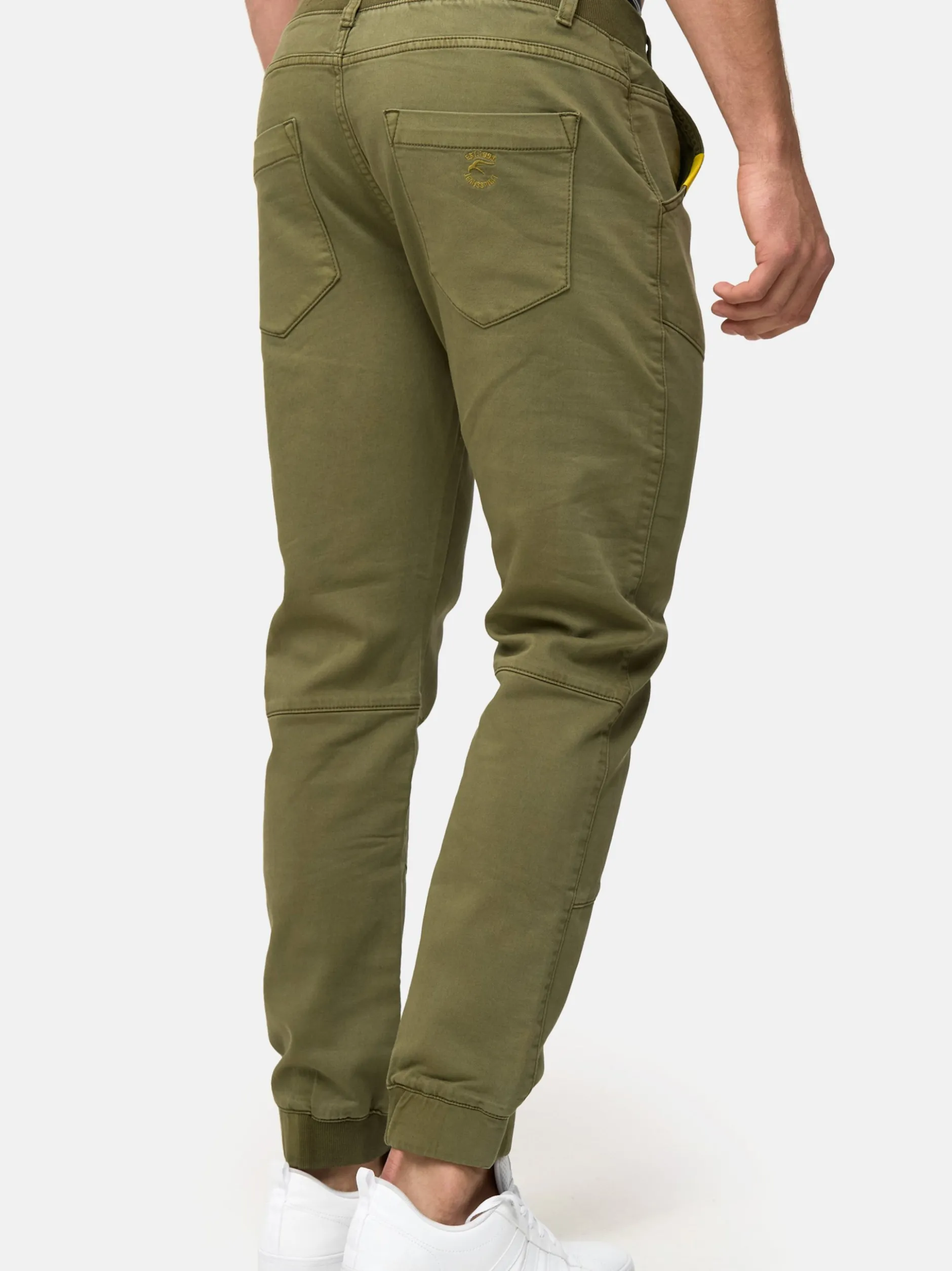 Indicode Herren Hose - Zannes in khaki