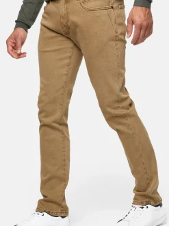 Indicode Herren Jeanshose - INSamario in braun