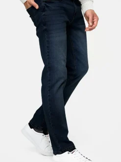 Indicode Herren Jeanshose - INSantino in rinsed denim
