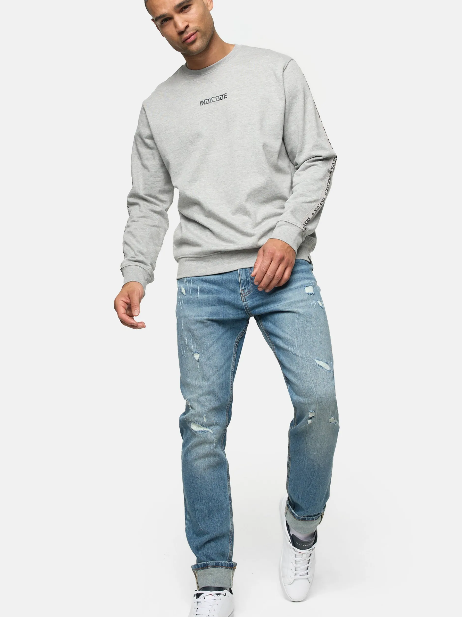 Indicode Herren Jeanshose - INSmalinos in denim