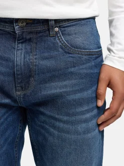 Indicode Herren Jeanshose - INValoy in blue stone denim