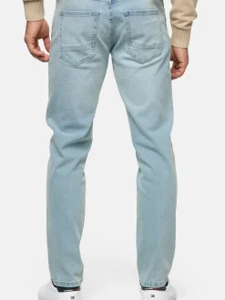 Indicode Herren Jeanshose - INSantino in hellblau blue stone