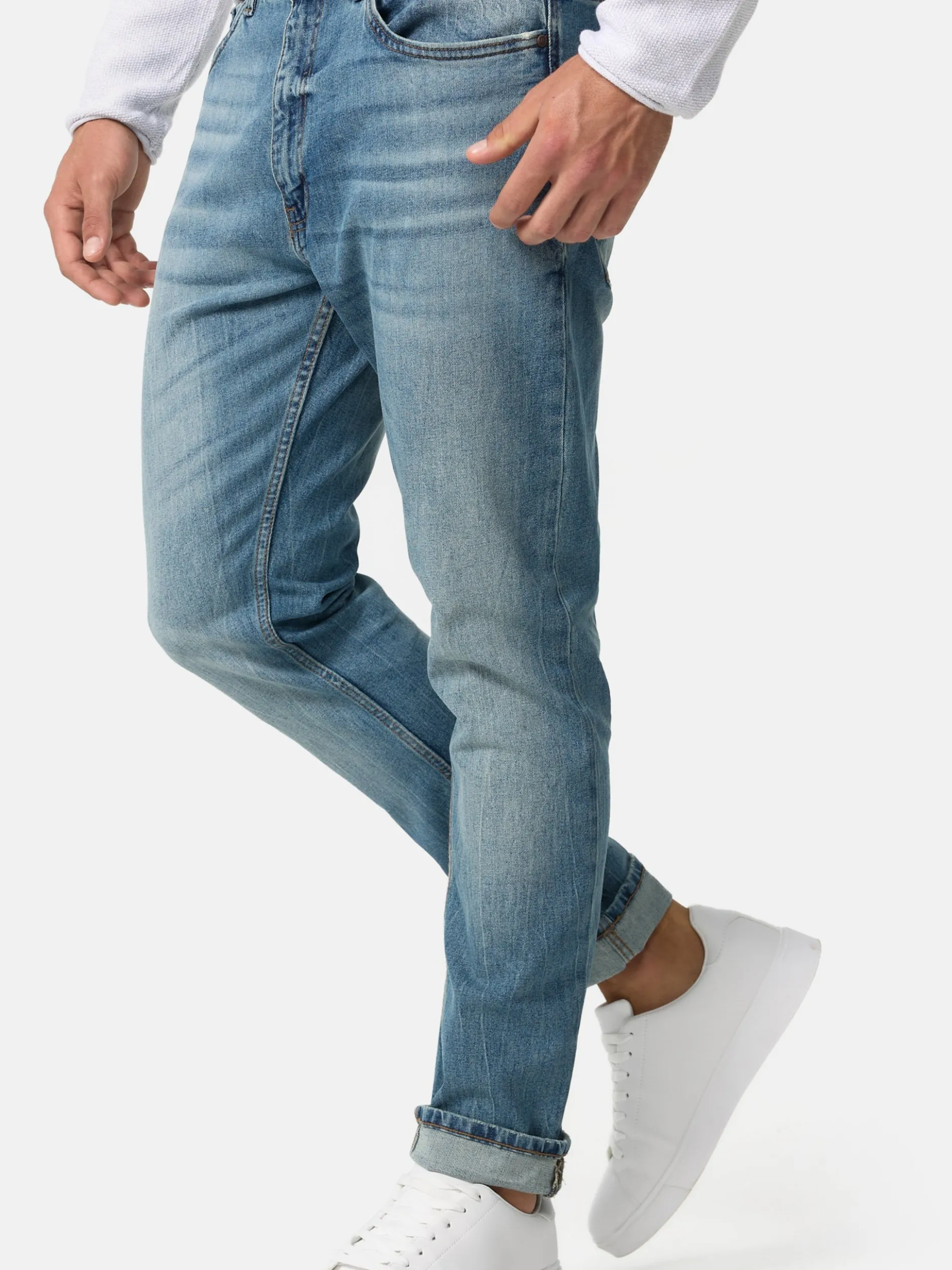 Indicode Herren Jeanshose - INChammy in denim