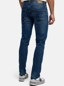 Indicode Herren Jeanshose - INPllum in blau denim