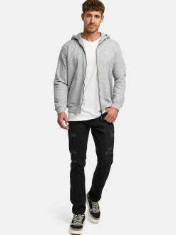 Indicode Herren Jeanshose - INPllum in schwarz