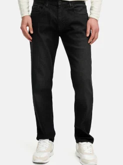 Indicode Herren Jeanshose - Texas in schwarz