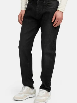 Indicode Herren Jeanshose - Texas in schwarz