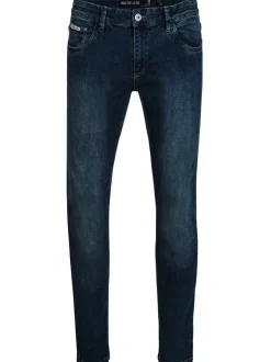 Indicode Herren Jeanshose - Texas in denim bleached