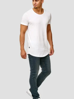 Indicode Herren Jeanshose - Texas in denim bleached