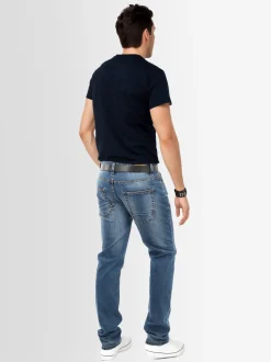 Indicode Herren Jeans - Ingianluca in blau