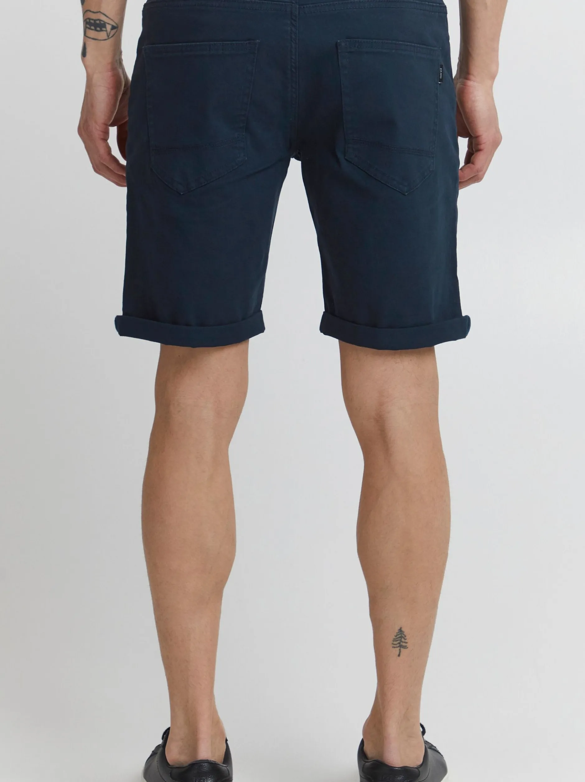 Indicode Herren Jeansshorts - IDPokka in marine