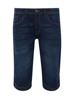 Indicode Herren Jeansshorts - IDQuince in blau