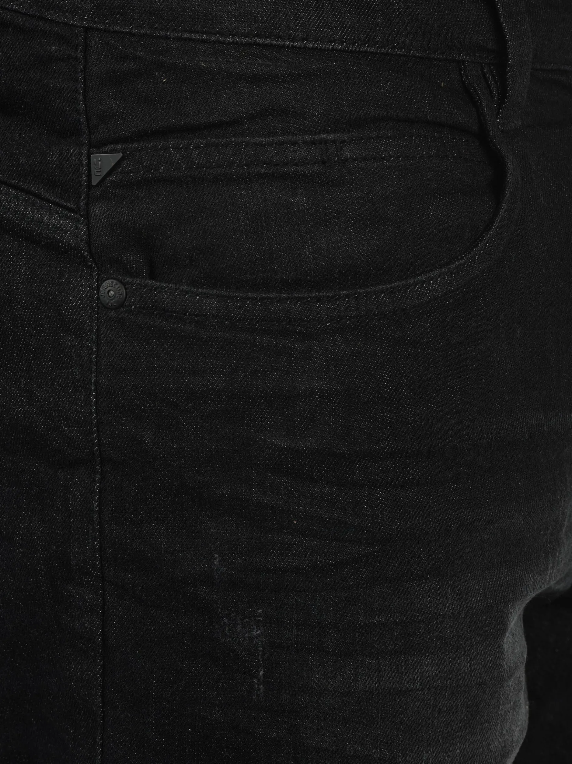 Indicode Herren Jeansshorts - IDQuentin in schwarz