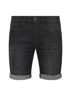 Indicode Herren Jeansshorts - IDQuentin in schwarz