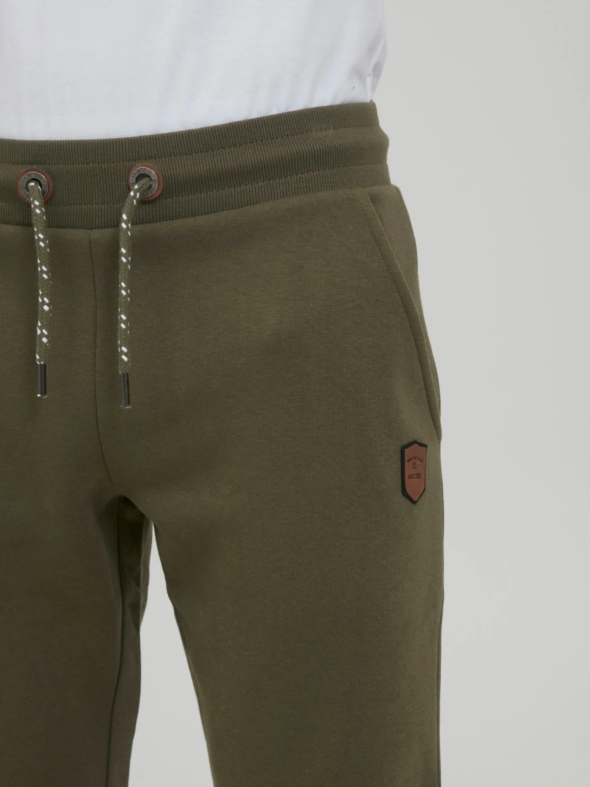 Indicode Herren Jogginghose - IDHultop in grün
