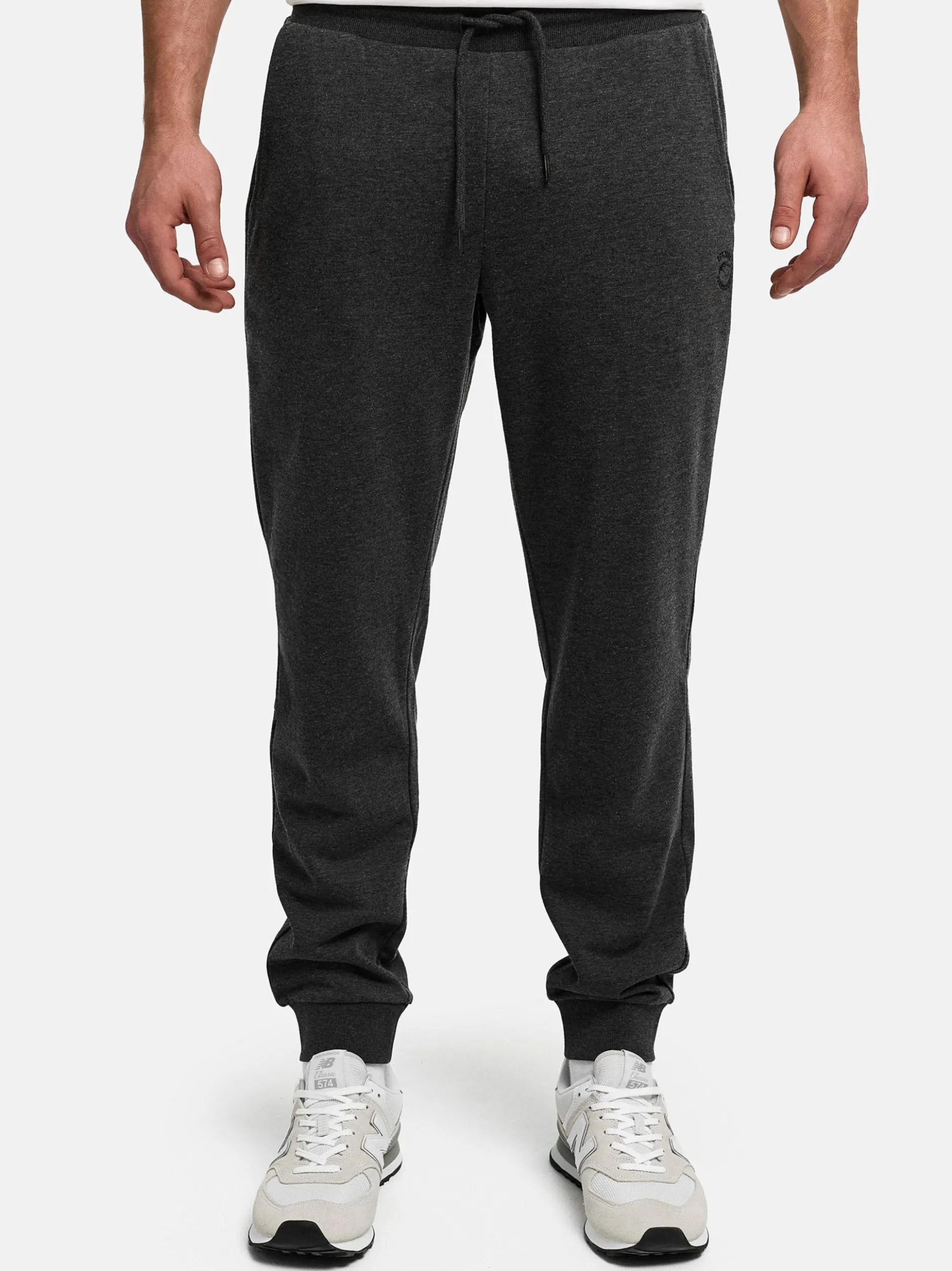 Indicode Herren Jogginghose - Eberline in anthrazit