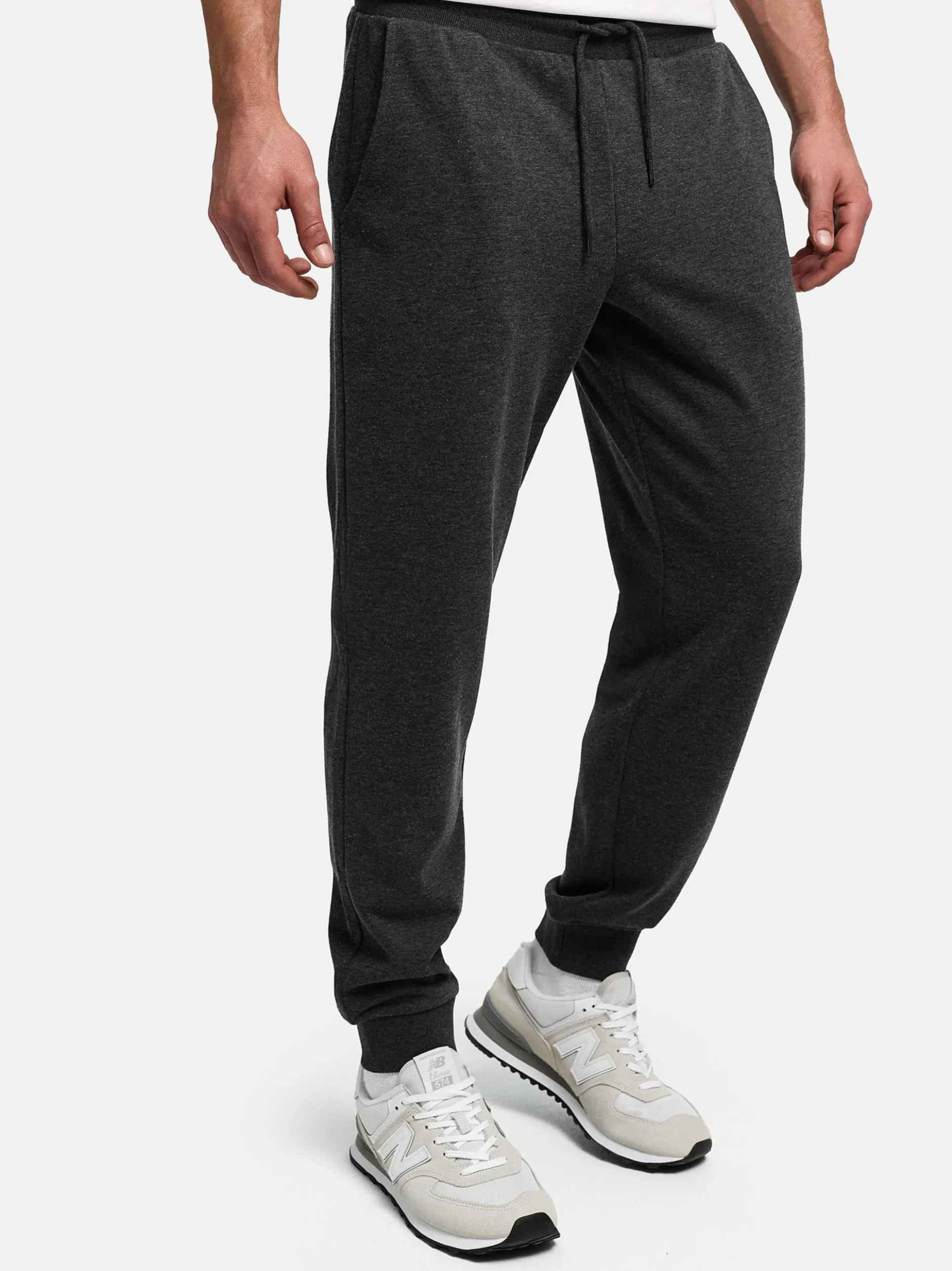 Indicode Herren Jogginghose - Eberline in anthrazit