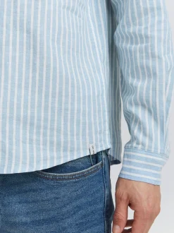 Indicode Herren Langarmhemd - IDHanko in beige