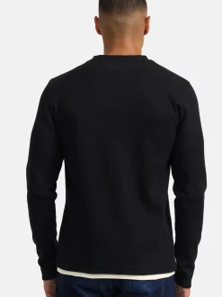 Indicode Herren Langarmshirt - INSigfinn in schwarz