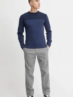 Indicode Herren Leinenhose - IDIves in grau