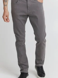 Indicode Herren 5-Pocket-Jeans - IDPokar in grau