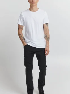 Indicode Herren 5-Pocket-Jeans - IDPokar in schwarz