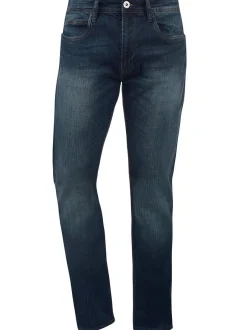 Indicode Herren 5-Pocket-Jeans - IDQuebec in blau
