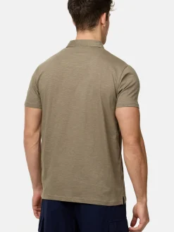 Indicode Herren Poloshirt - INEddard in beige grün