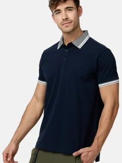 Indicode Herren Poloshirt - INJamie in marine