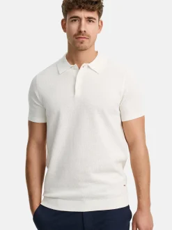 Indicode Herren Poloshirt - INVorm in weiß