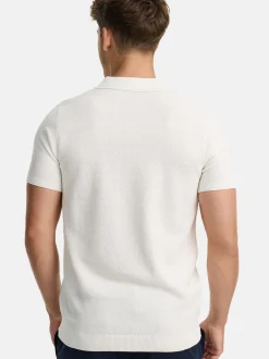 Indicode Herren Poloshirt - INVorm in weiß