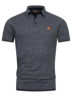 Indicode Herren Poloshirt - INTorrance in marine