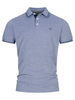 Indicode Herren Poloshirt - INSan Jose in blau