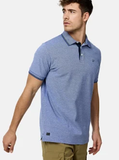 Indicode Herren Poloshirt - INSan Jose in blau