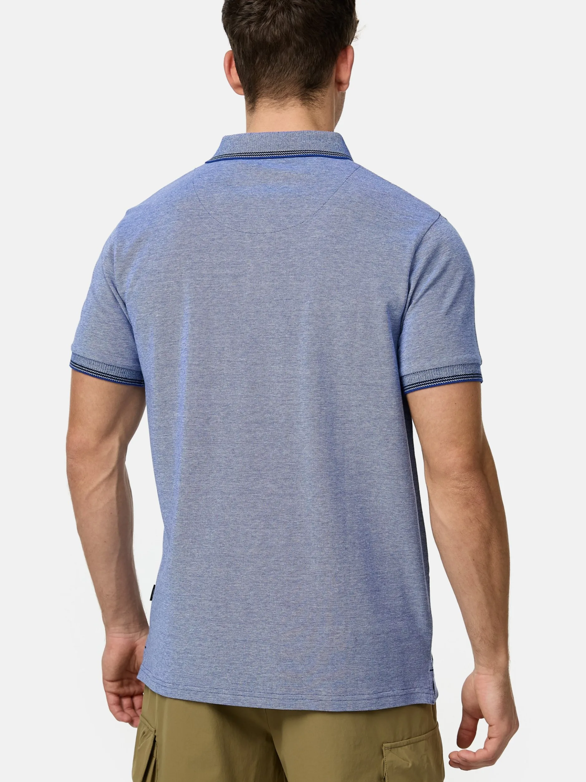 Indicode Herren Poloshirt - INSan Jose in blau