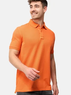 Indicode Herren Poloshirt - INJorah in orange