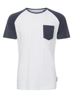 Indicode Herren Rundhalsshirt - IDGresham in weiß
