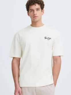 Indicode Herren Rundhalsshirt - IDBrybell in weiß