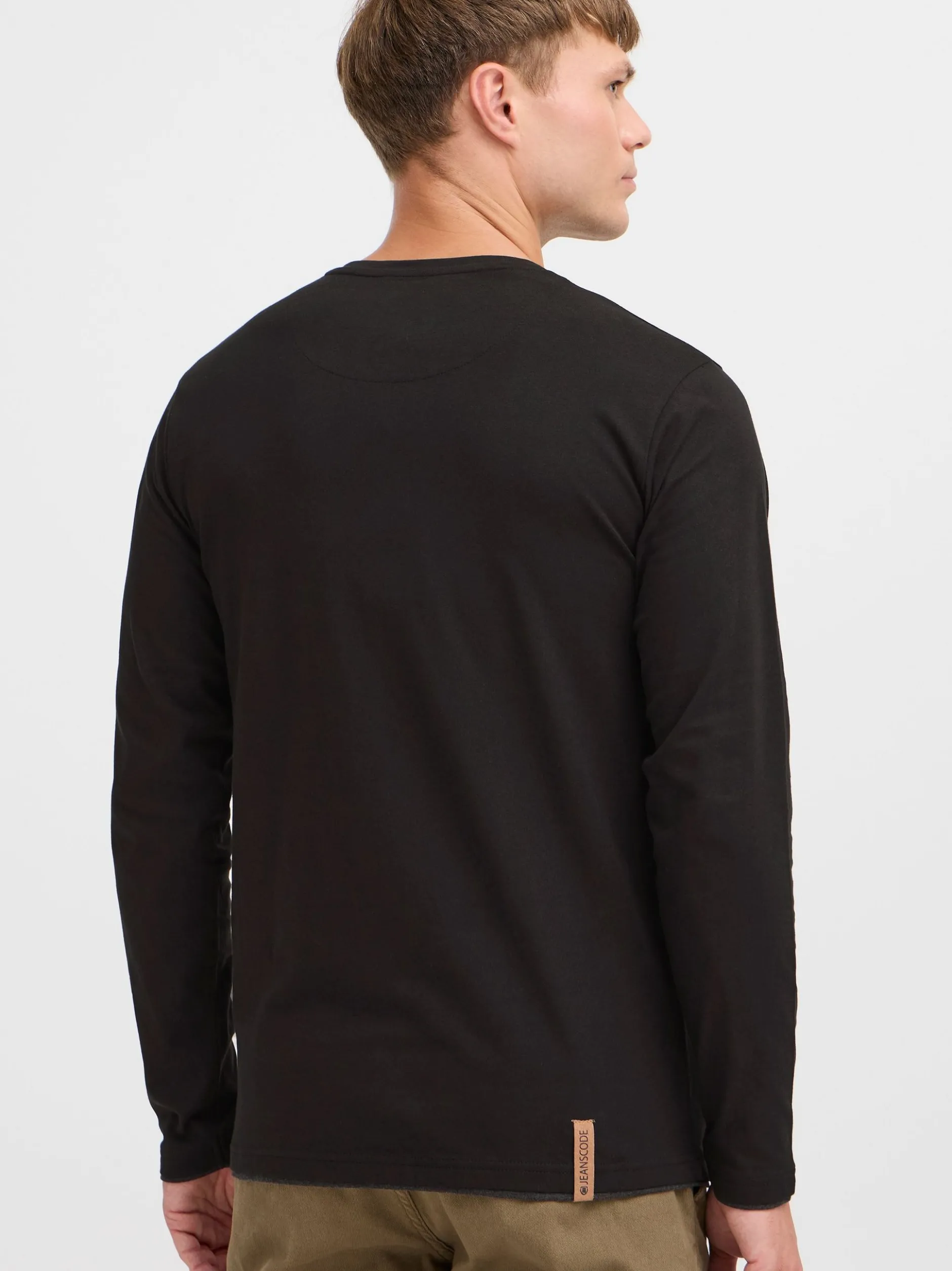 Indicode Herren Rundhalsshirt - IDGifford in schwarz