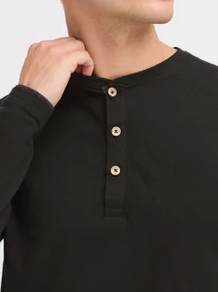 Indicode Herren Rundhalsshirt - IDGifford in schwarz